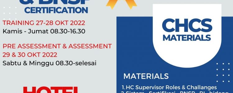 BNSP CERTIFICATION 